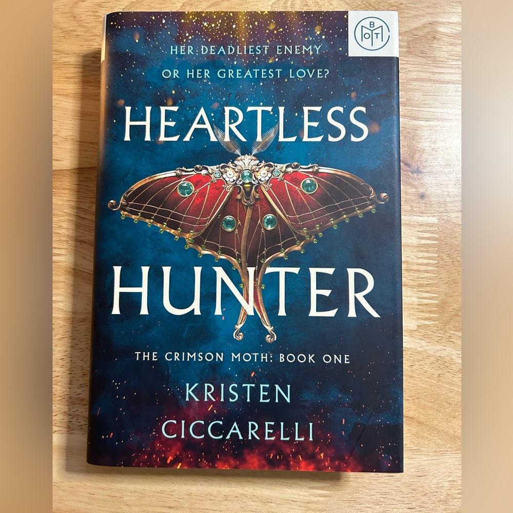 Heartless Hunter by Kristen Ciccarelli, Book of the Month Club edition